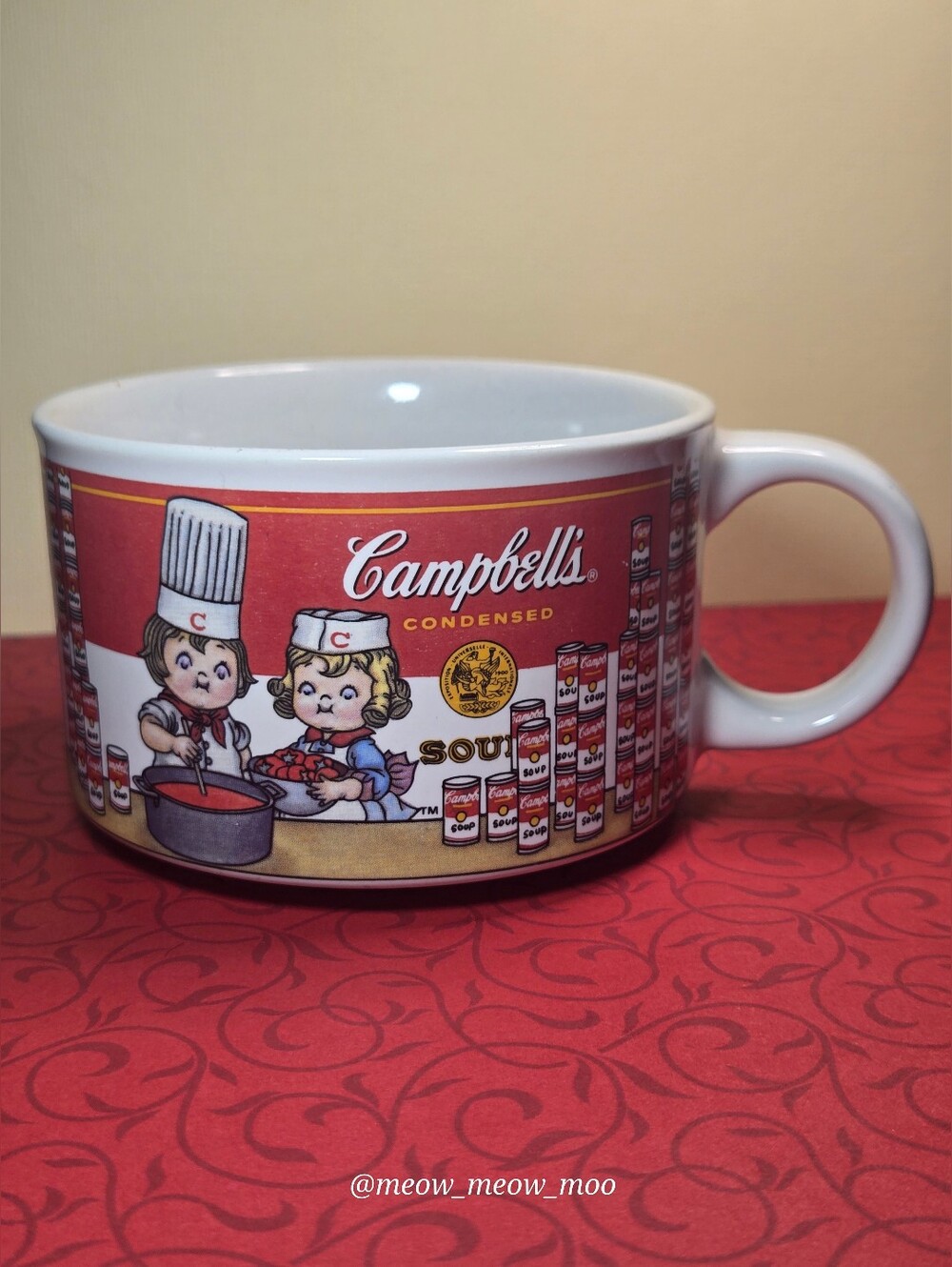 Vintage 1997 Campbell’s Soup Mug Bowl Westwood Ceramic Campbell's Kids 12/14oz